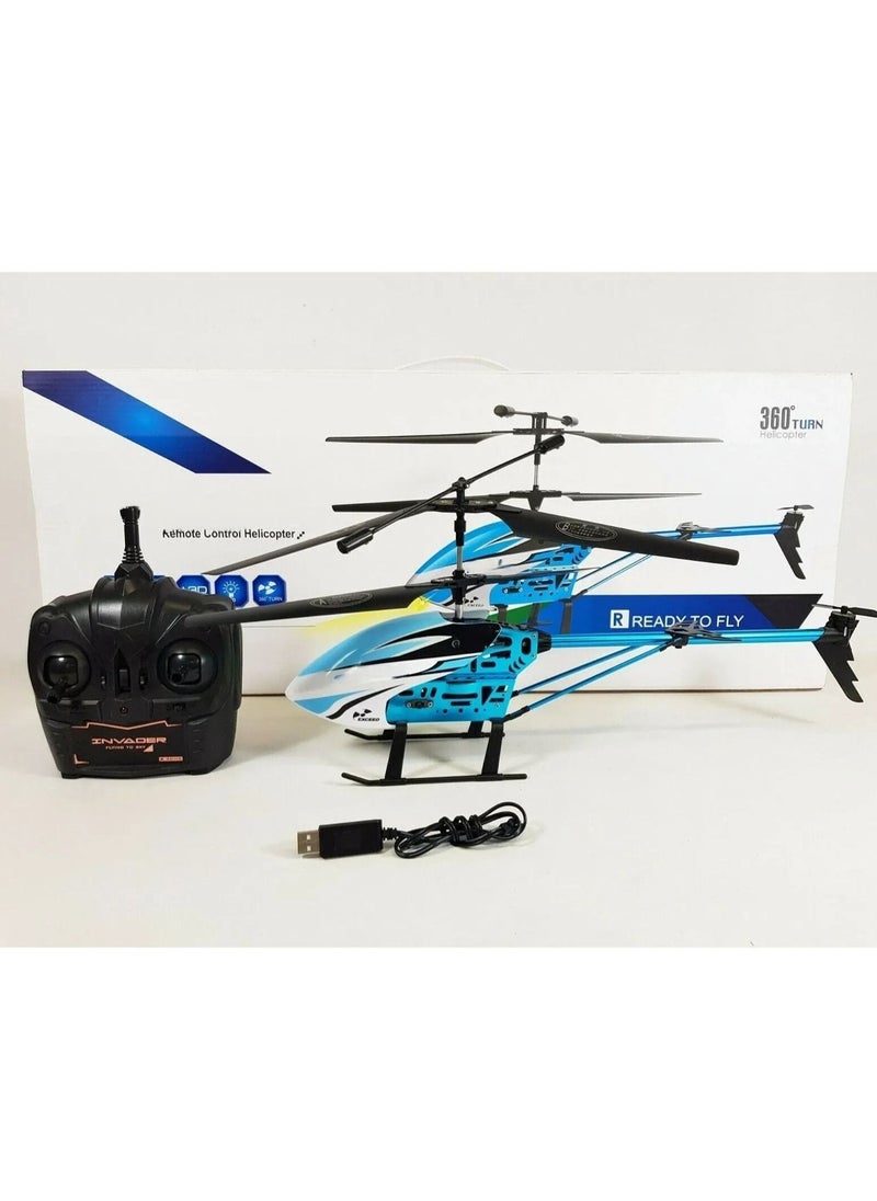 Generic - Big Size RC Helicopter Remote Control Helicopter with LED Light  RC Helicopter Toy Gift for Kids - Image 1