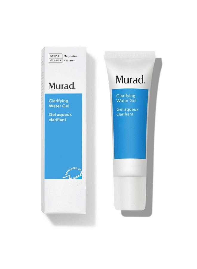 Murad Clarifying Water Gel - Non-Comedogenic Light Gel Moisturizer for Face, Neck & Chest - Facial Skin Care Product Hydrates with Non-Greasy Finish, 2 Fl Oz - Image 1