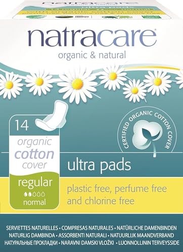 Natracare - Regular Ultra Pads - Organic - 14 Count - Pack of 3 - Image 1