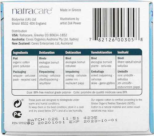 Natracare - Regular Ultra Pads - Organic - 14 Count - Pack of 3 - Image 5