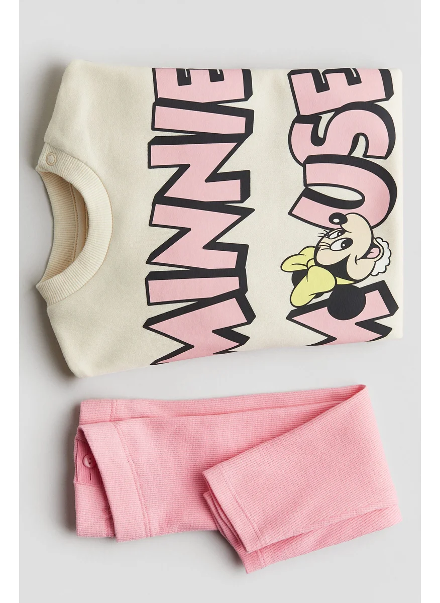 اتش اند ام 2-Piece Sweatshirt And Leggings Set