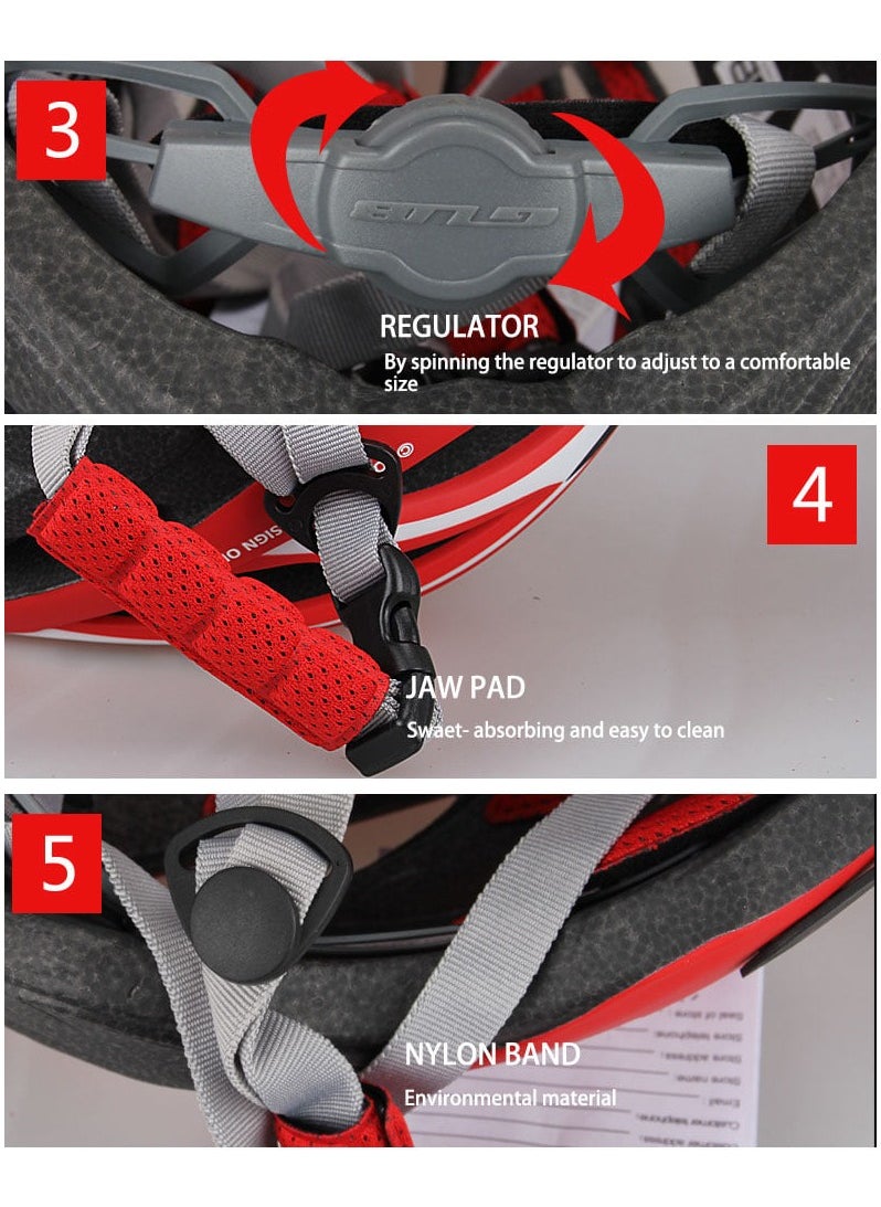GUB - M1 helmet / Material: PC+EPS foam / Head size: 55-61CM /Vents : 21 / Weight: about 251g - Image 1