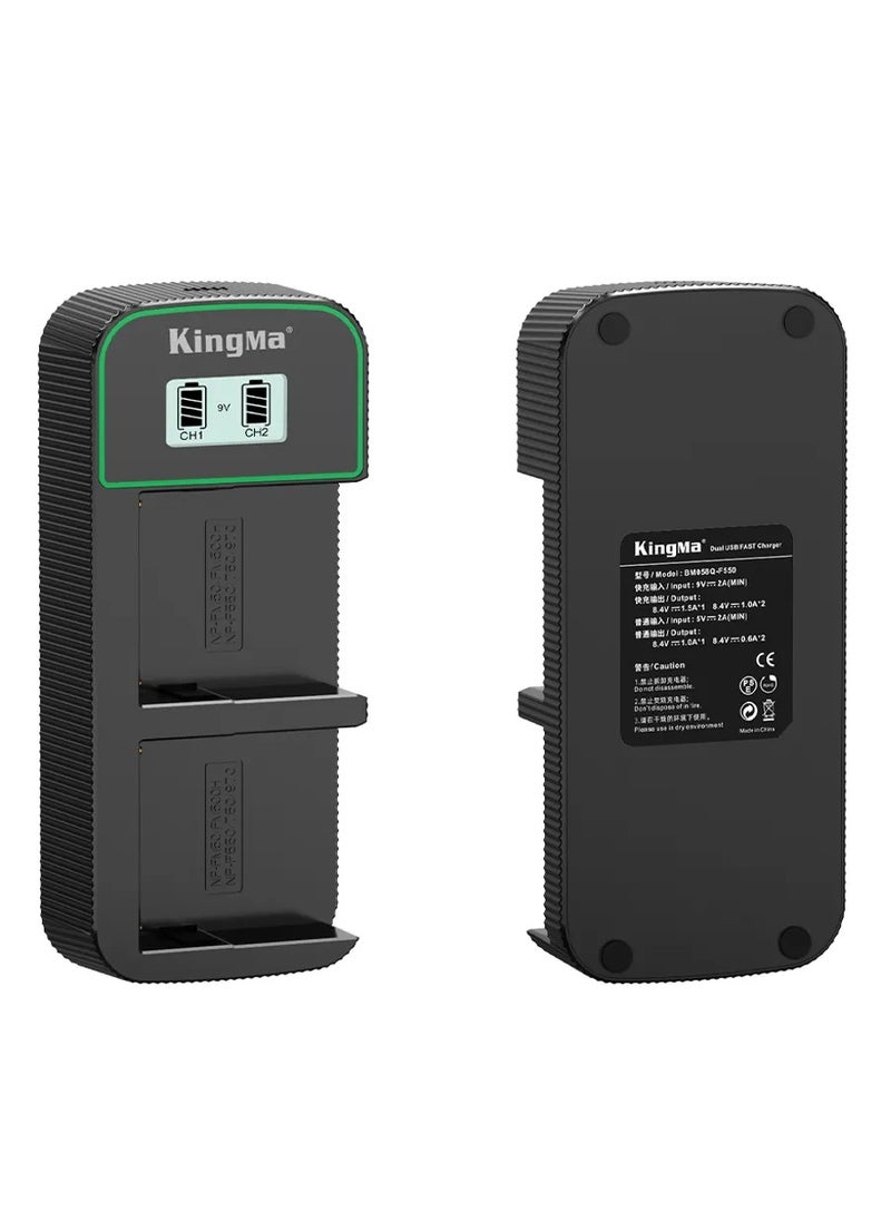 Kingma F550 Charger with USB-C Suitable for Sony NP-F550, 750, 970, 990 (BM058Q.NPF550) - pzsku/Z219005EF50946387FD9CZ/45/_/1720513087/ba29b43c-fbc5-47da-a239-fbbd06a8983b