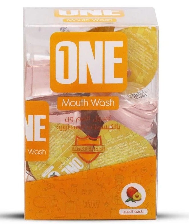 One Advanced Capsule Mouthwash Peach Flavour - 20*15 ml - Image 1