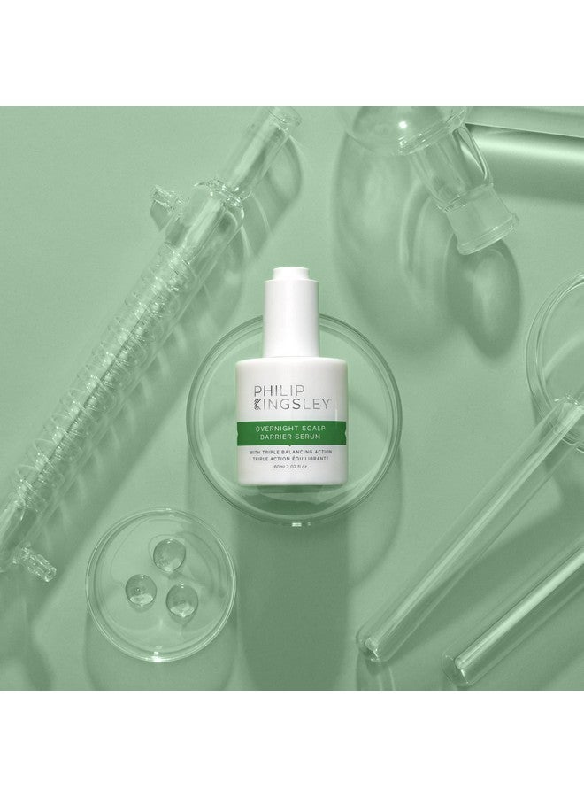 Philip Kingsley PHILIP KINGSLEY Overnight Hydrating Hair Scalp Serum Hydration Treatment for Dry, Itchy, Flaky, Oily Scalps, with Aloe Vera, Triple Balancing Action, Scalp Care Products, 2.02 fl oz  - Image 2