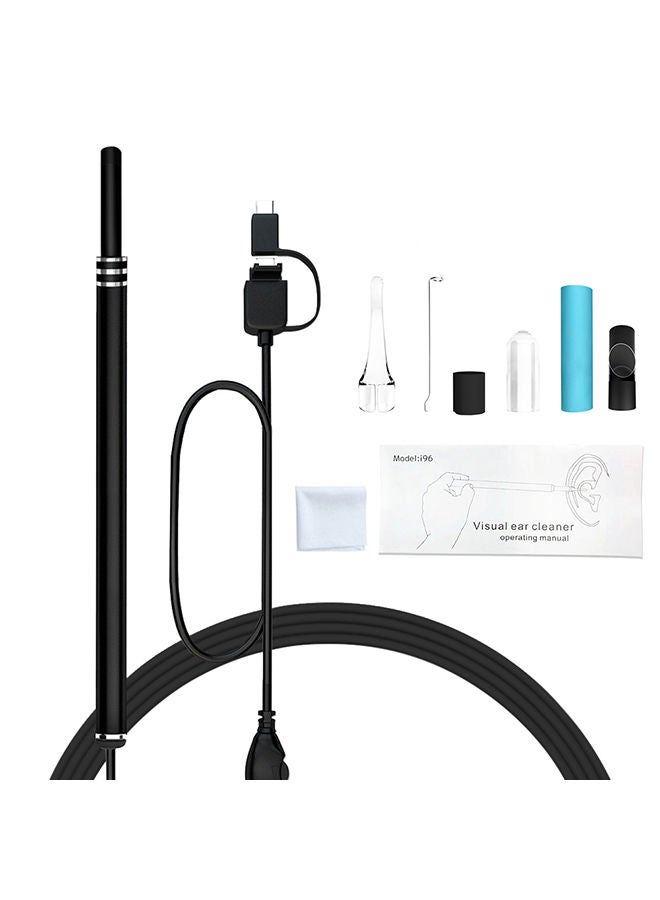 NIBEMINENT 3-In-1 Usb Ear Cleaning Earpick Endoscope Led Light