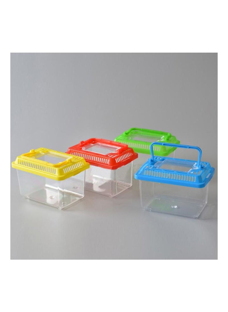 Casa Transparent Reptile Box Terrarium Insect Box Golden Fish Tank Turtle Multicolour  - Image 2