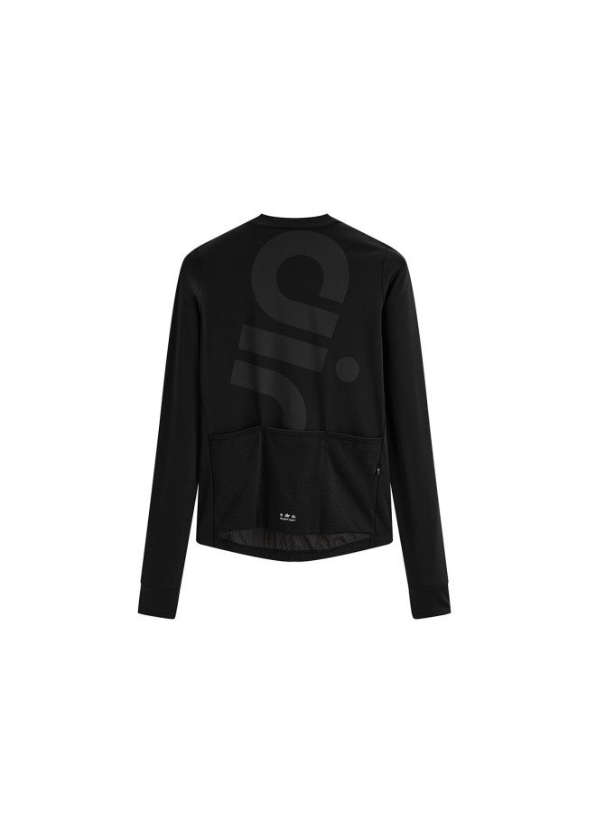 Waxbird Men's Spring/summer Long Sleeve Zipper Design Slim Fit Stretch Men's Fashion Sports T-shirt - Image 5