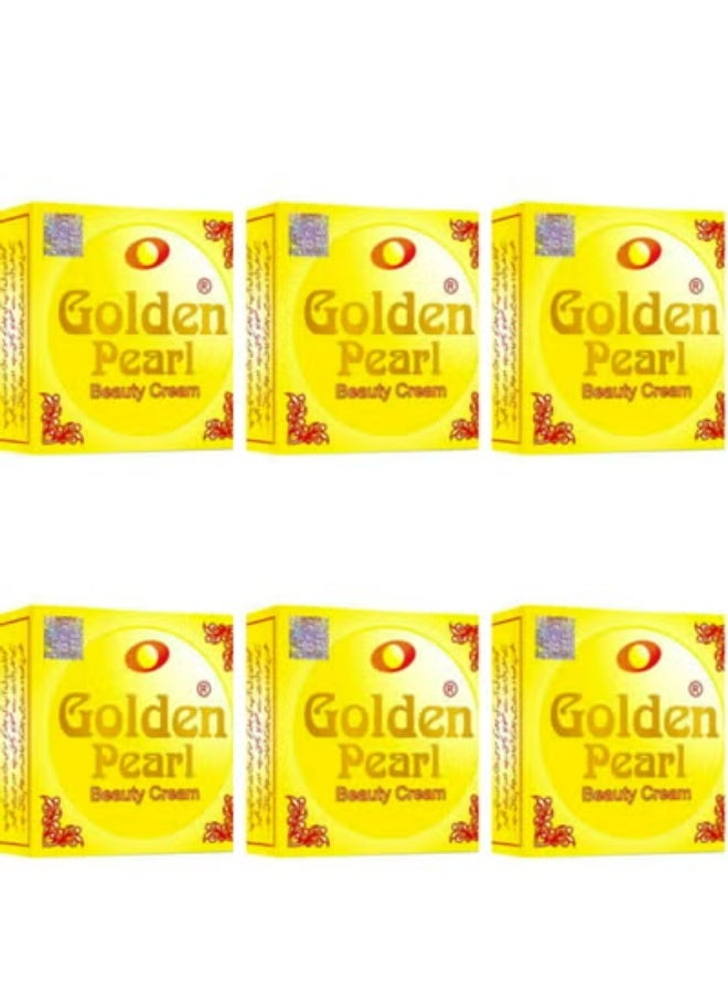 جولدن كريم تبييض الجمال الأصفر 28 جرام 6 قطع