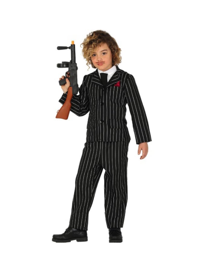 Fiestas Guirca Child Gangster Costume, Size 10-12 Years. Costume includes: Jacket, Pocket Handkerchief, Trousers 