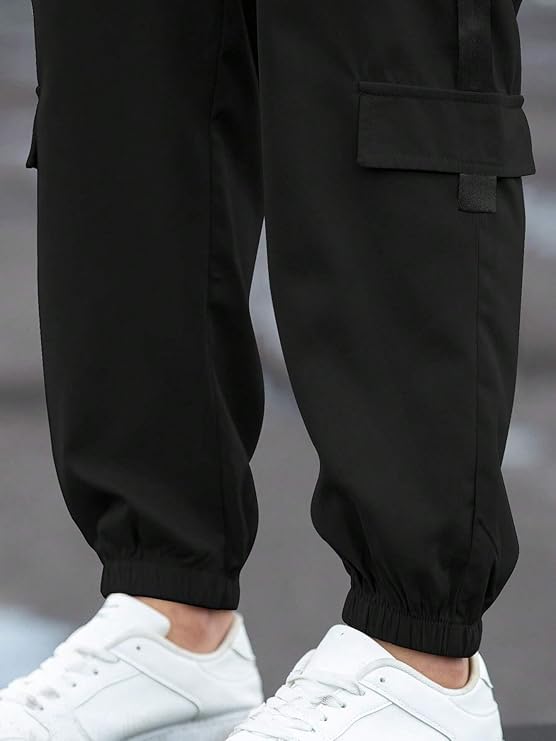 Mack JONNEY Regular Track Pant for Men || Track Pants || Plain Track Pant-MACK640501 Black - Image 5