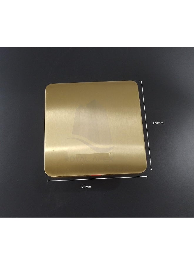 Royal Apex Electrical Floor Socket Box Waterproof Ip55 With 1 Gang Socket 13A And Switch For Table Office Desktop Restaurant Kitchen Cafe Countertop - Image 3