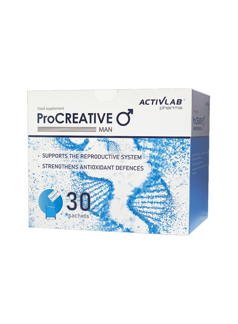 Activlab Pharma ProCreative Man, 30 sachets, fertility support for men - Image 1