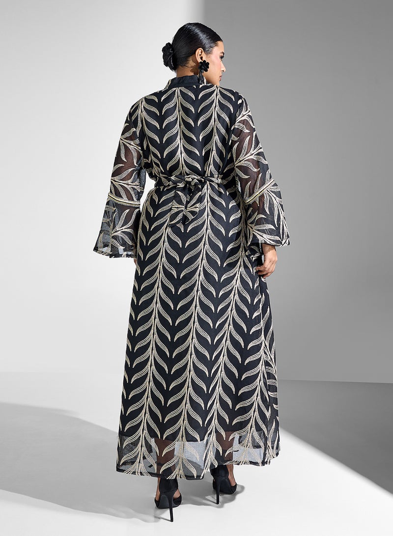 Khizana Plus size embroidered dress - Image 2