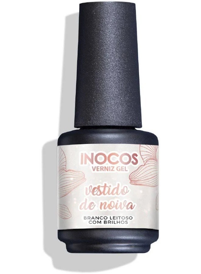 INOCOS Once Upon A Time Wedding Dress Gel Polish 15ml - Image 1