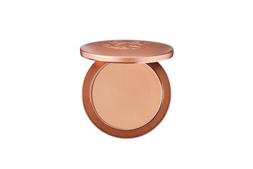 YENSA Super Serum Silk Powder Foundation  Matte Foundation Makeup to Blur and Smooth Pores  Provides a Radiant and More Even Skin Tone for a Natural Healthy Glow  Medium 3 035 oz