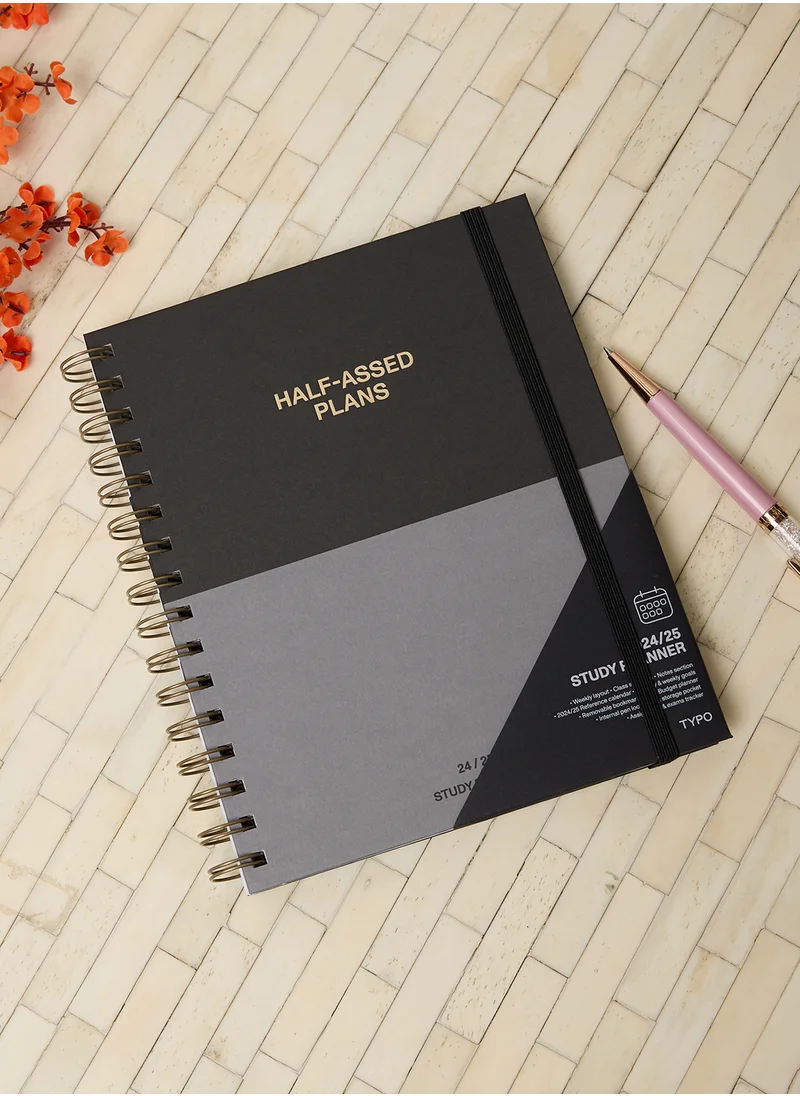 Typo Stationery 2024 25 Study Planner Half Assed Plan