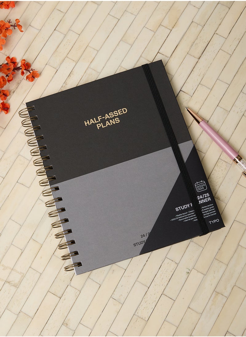 Typo Stationery 2024 25 Study Planner Half Assed Plan  - Image 1
