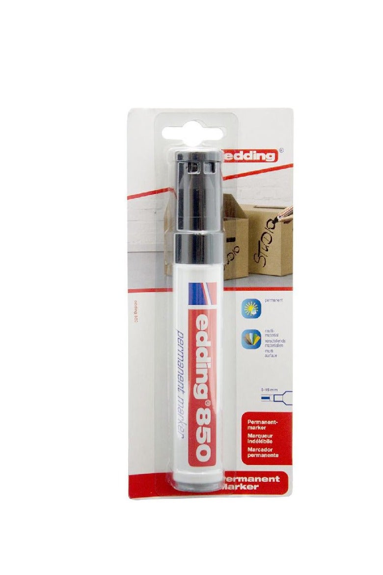 Edding 850 Permanent Marker 5 - 15 mm Chisel Tip - Image 2