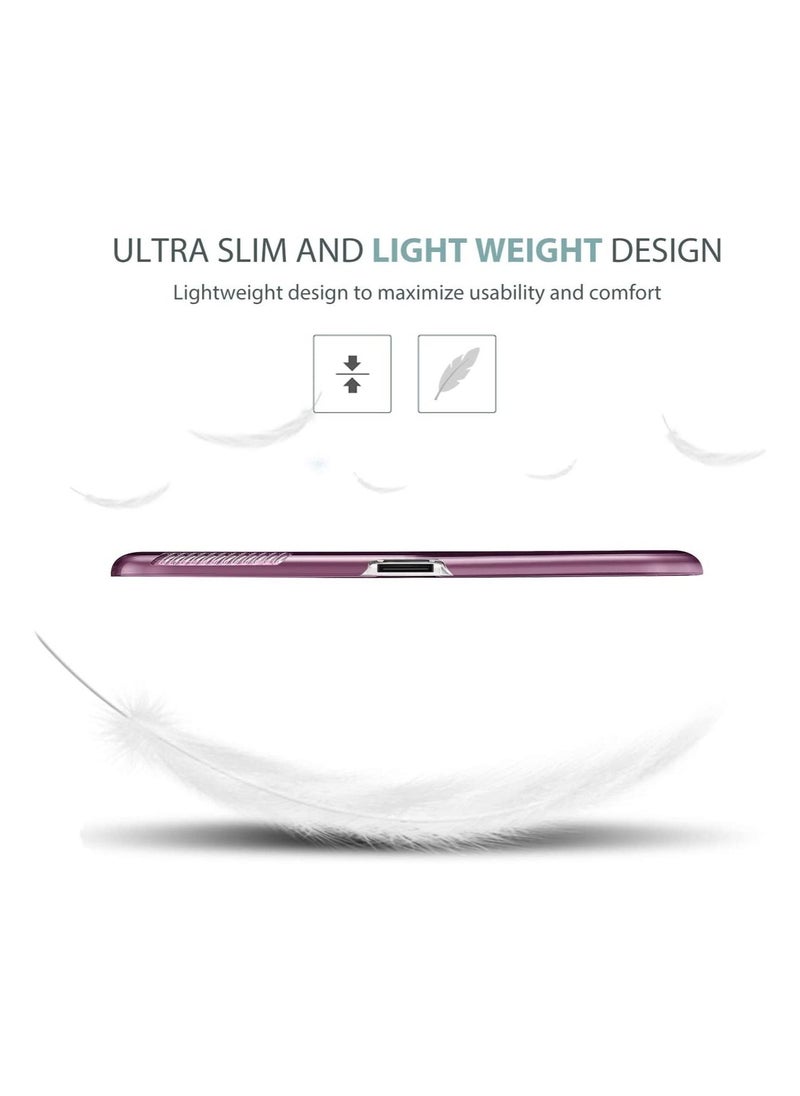 Procases - ProCase iPad 2 3 4 Case (Old Model) – Ultra Slim Lightweight Stand Case with Translucent Frosted Back Smart Cover for Apple iPad 2/iPad 3 /iPad 4 -Purple - Image 1