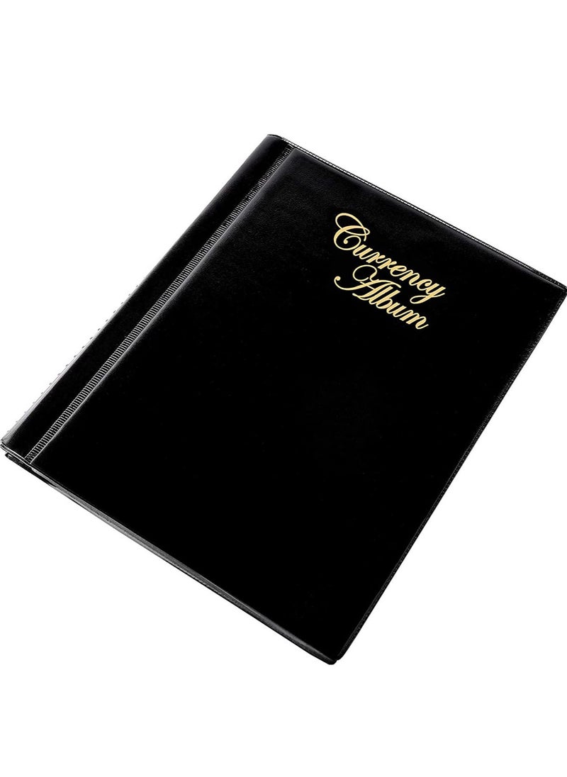 Mahogany Life Mahogany Life Currency Album for Notes 102 Pockets Faux Leather Cover  - Image 3