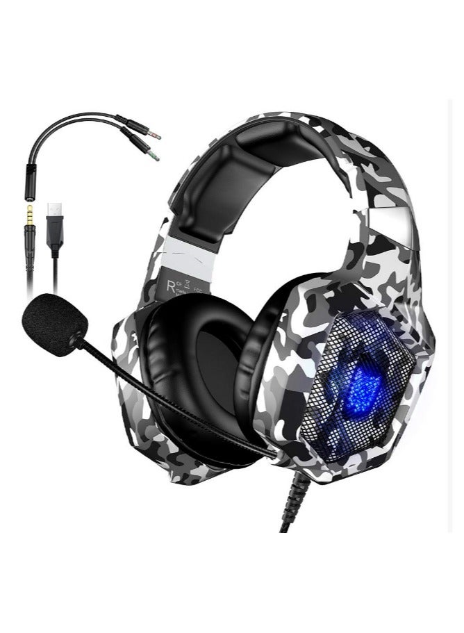 onikuma Wired Over-Ear Gaming Headphones With Mic For PS4/PS5/XOne/XSeries/NSwitch/PC - Image 1