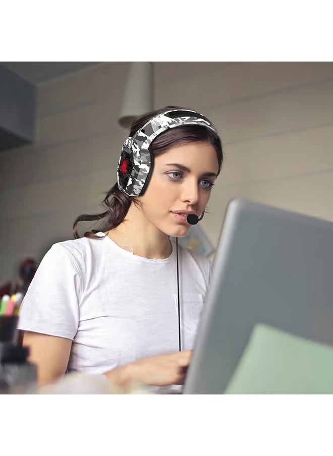 Wired Over-Ear Gaming Headphones With Mic For PS4/PS5/XOne/XSeries/NSwitch/PC
