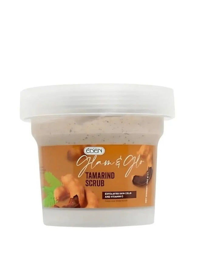 Eden Glam & Glow Tamarind Face & Body Scrub - 200g