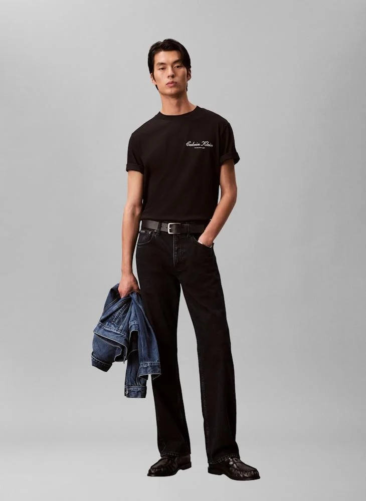 Calvin Klein Jeans Embroidered Logo T-shirt