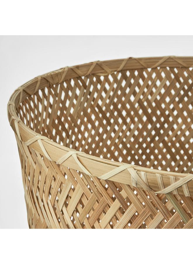 erorex Plant pot, handmade bamboo, 32 cm - Image 4