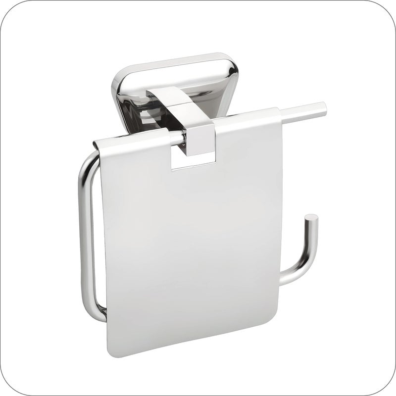 KANJAL Toilet Paper Holder for Bathroom Tissue Paper roll Holder Tissue Paper Hanger for Kitchen Bathroom Accessories (304 Stainless Steel,Chrome Finish,Anti-rust-34) - Image 2