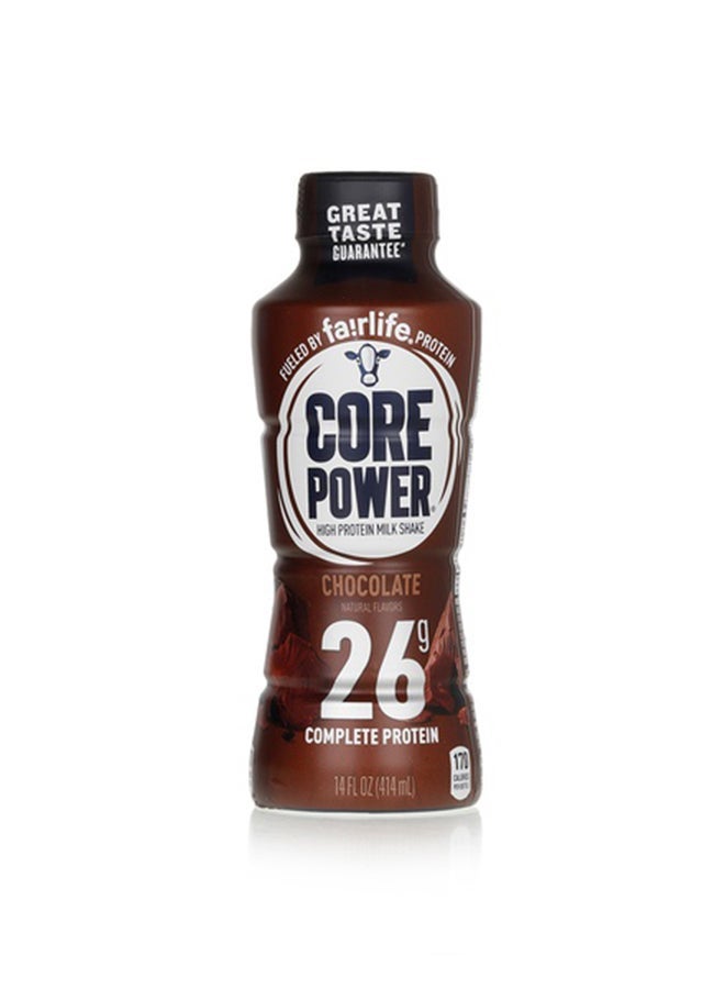 Fairlife Core Power High Protein Milk Shake Chocolate 414Ml, With 26G Protein, Pack of 12 - Image 2