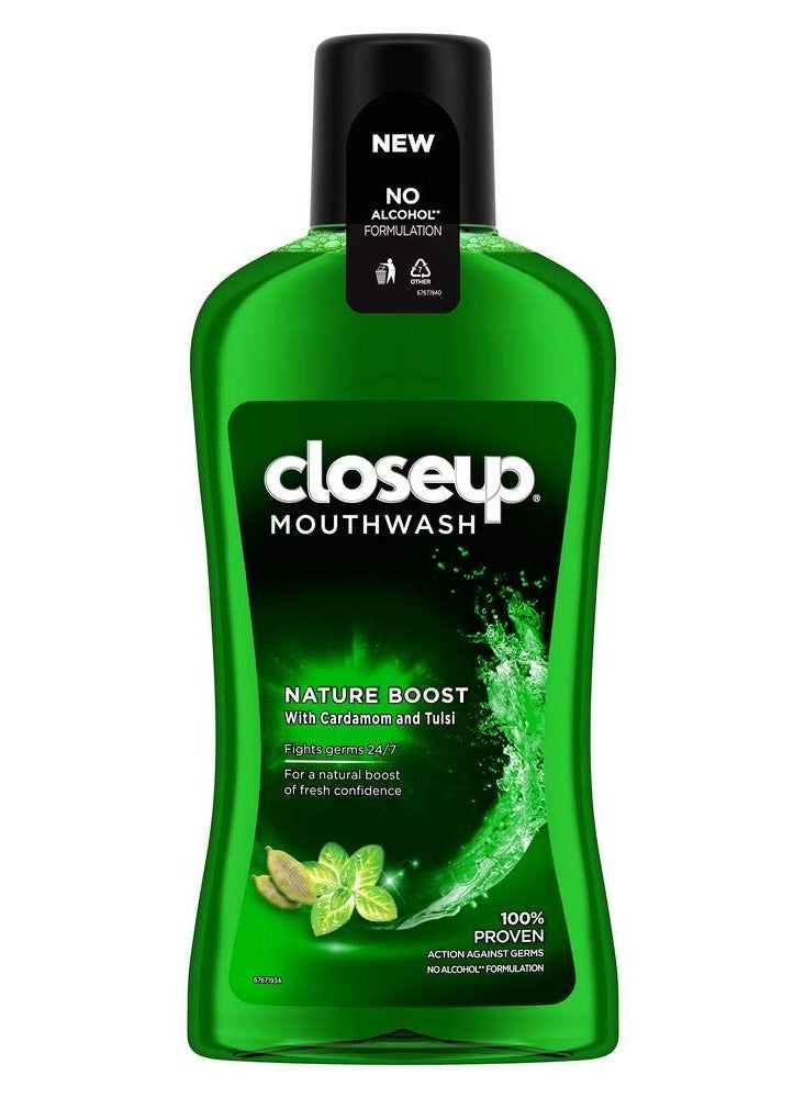Close Up Nature Boost Mouth Wash 500ml