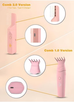 Bukhoon Electric Hair Comb Set Bukhoor Incense Burner Comb and Incense  - Image 2