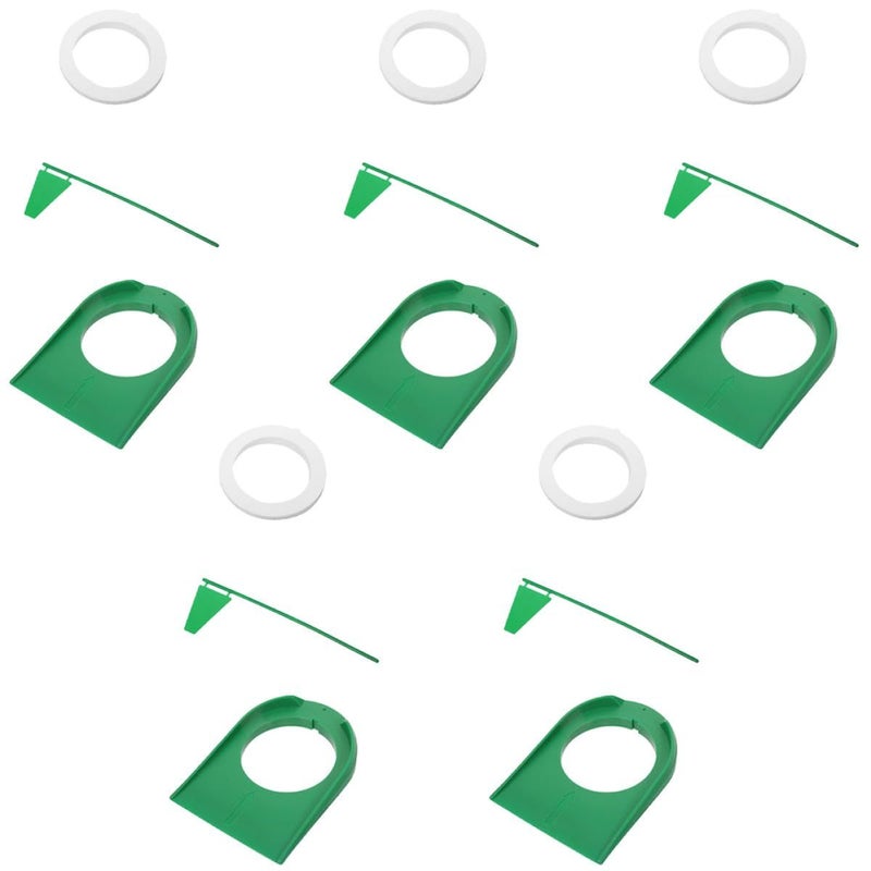 5pcs Golf Putting Practice Cup Set Green Flag Golf Hole Cup for Indoor Outdoor Training Men Women - Image 2