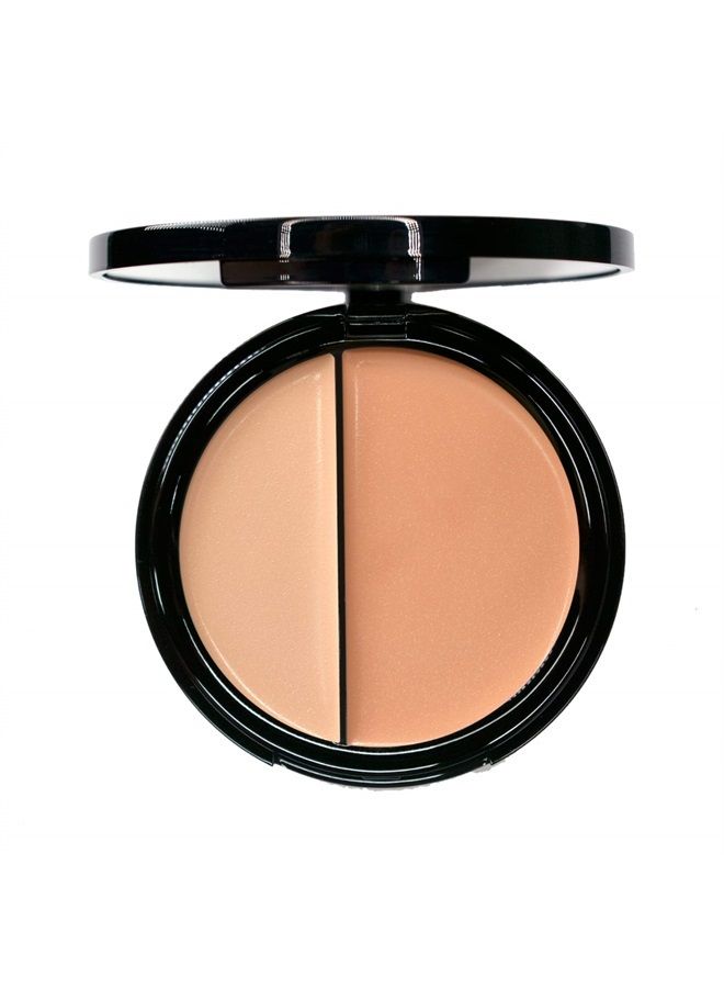 EVE PEARL HD Dual Foundation Full Coverage Long Lasting Everyday Make Up Non Greasy Lightweight Texture Vitamin E Skincare (Light) - Image 1