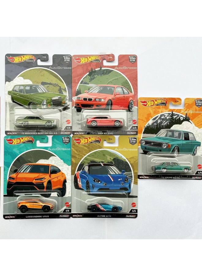 Fire Wheel Alloy Hot Car Speed And Passion FPY86 GJT68 Culture Series Garden Boulevard-Color:Ready-made Silhouette (unit Price Is One, Bid In Multiples Of 5) - Image 5