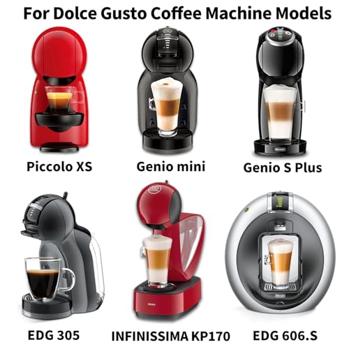 FOXNSK Reusable Capsule Adapter for Dolce Gusto, Refillable Coffee Capsule Converter with 41mm Tamper and Adapter Bracket Compatible for Piccolo XS/Genio S/EDG 305 - Image 2