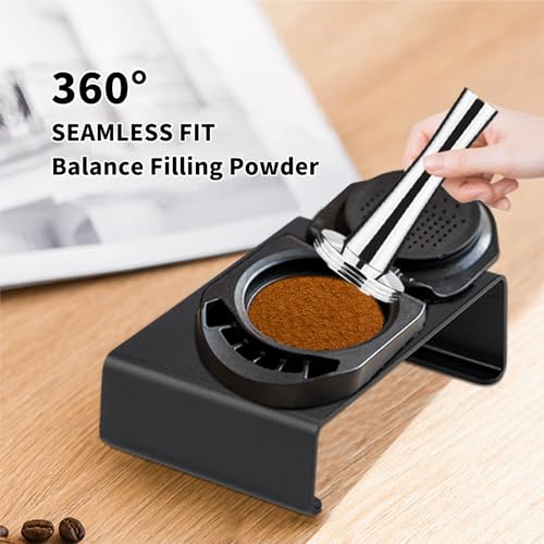 FOXNSK Reusable Capsule Adapter for Dolce Gusto, Refillable Coffee Capsule Converter with 41mm Tamper and Adapter Bracket Compatible for Piccolo XS/Genio S/EDG 305 - Image 5