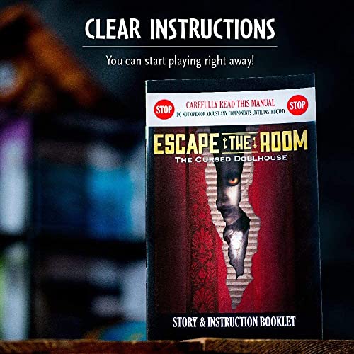 ThinkFun Escape the Room The Cursed Dollhouse – An Escape Room Experience in a Box for Ages 13 and Up (7353) - Image 4