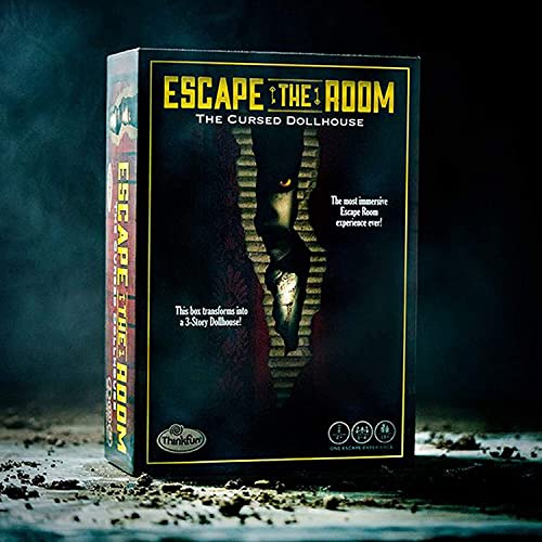 ThinkFun Escape the Room The Cursed Dollhouse – An Escape Room Experience in a Box for Ages 13 and Up (7353) - Image 2