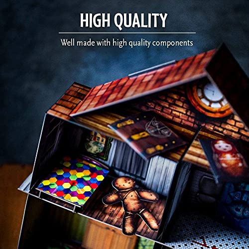 ThinkFun Escape the Room The Cursed Dollhouse – An Escape Room Experience in a Box for Ages 13 and Up (7353) - Image 3