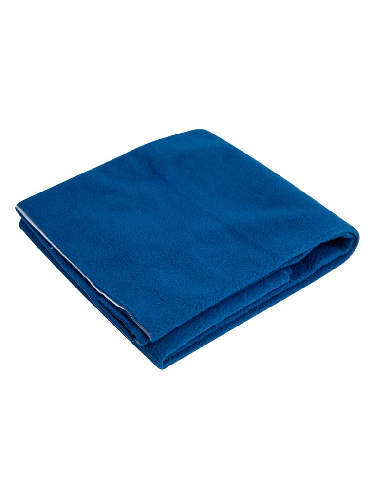 mee mee Mee Mee Reusable Water Proof Cotton Bed Protector SheetExtra Absorbent MatDry SheetsUrine SheetDry Mat 140CmX220Cm XLarge Cyan  - Image 4