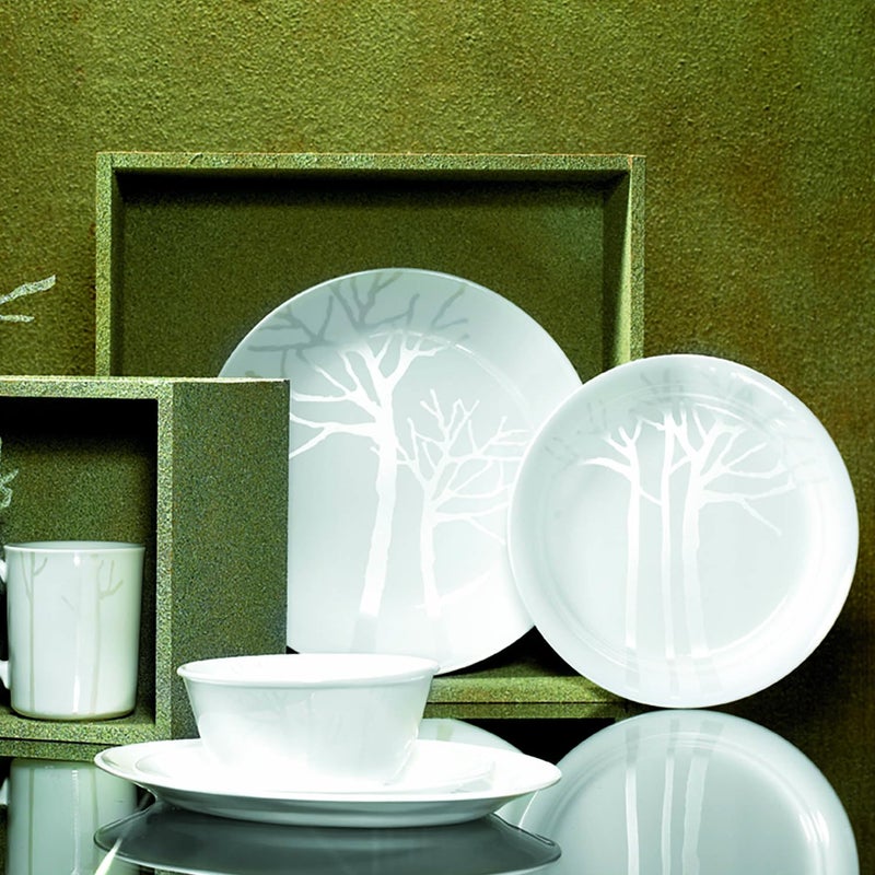 Corelle Corelle Asia Collection Gold Series 21 Pc Dinner Set - Frost  - Image 2