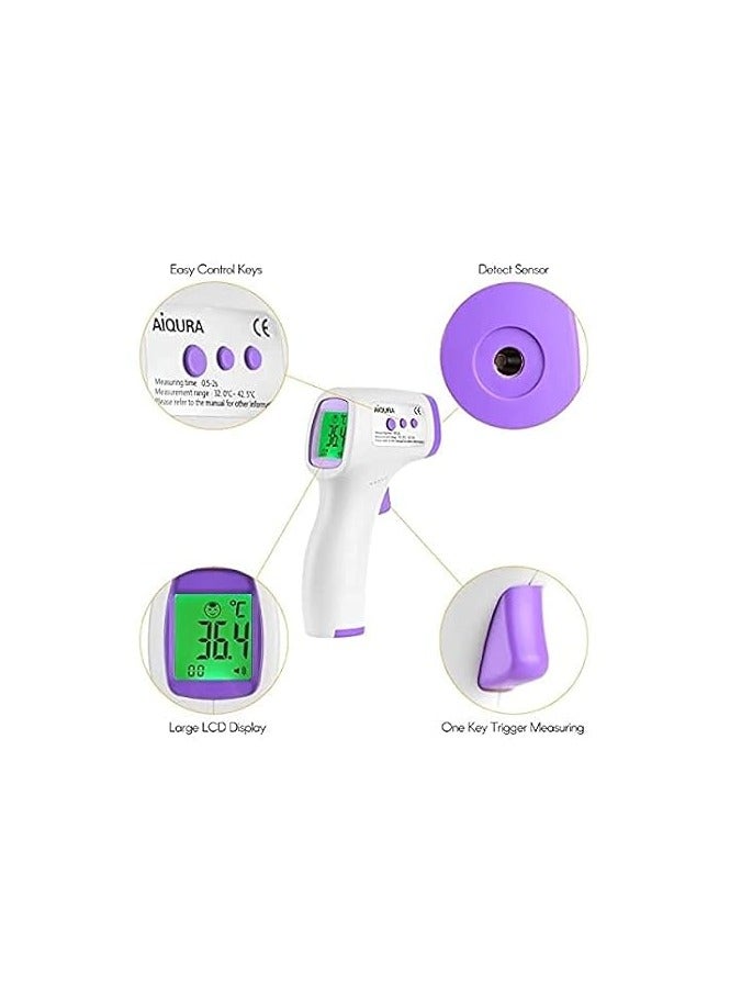 Infrared Digital Temperature Meter with Digital Display and Memory for Reading Storage