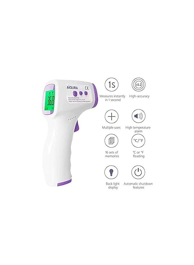Infrared Digital Temperature Meter with Digital Display and Memory for Reading Storage
