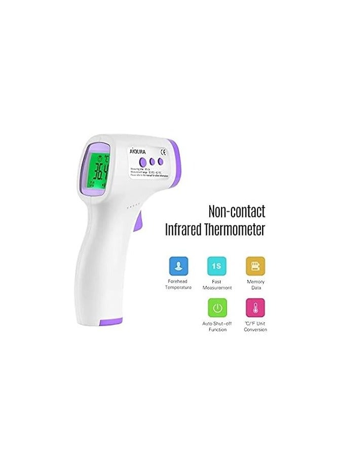 Infrared Digital Temperature Meter with Digital Display and Memory for Reading Storage
