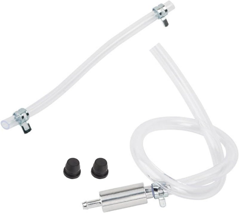 Brake Fluid Bleeder Set Hose Check Valves Tube Bleeding Tool Set for Motorcycle Clutches Check Valves Tool - Image 5