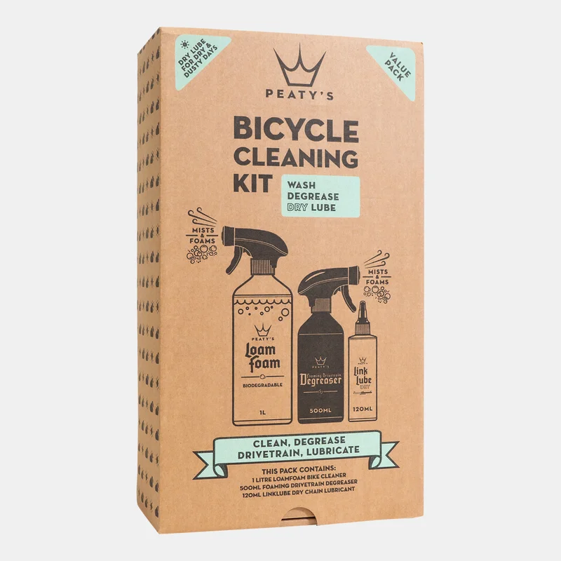 PEATY'S Wash Degrease Lubricate Gift Pack (Dry)