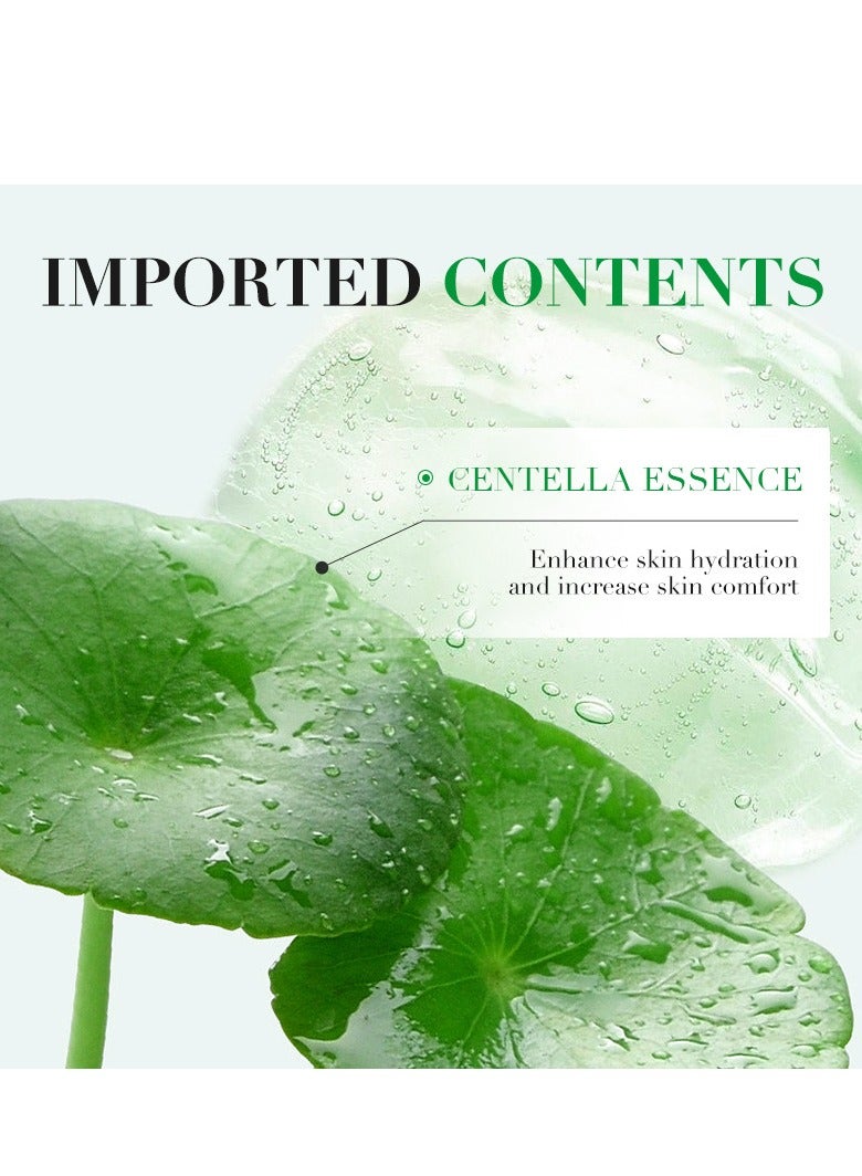 Generic 12 bags Centella Foam Facial Mask, Centella Asiatica Bubble Facial Mask, Wrinkle Removing Moisturizing Deep Cleansing Smear Skincare, Peel Off, Remove Black and Control Oil (4g*12) - Image 4